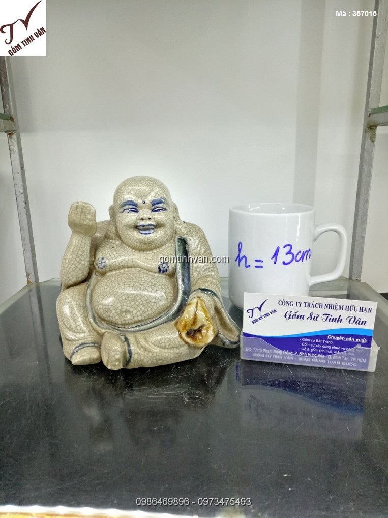 Tượng Phật Di Lạc men rạn giả cổ - 357015