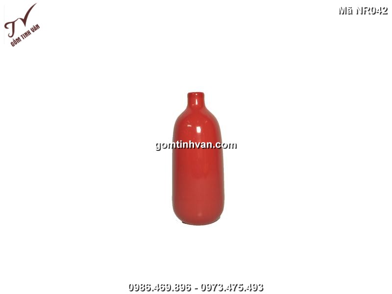 Nậm rượu gốm sứ bát tràng - 1lít - NR042