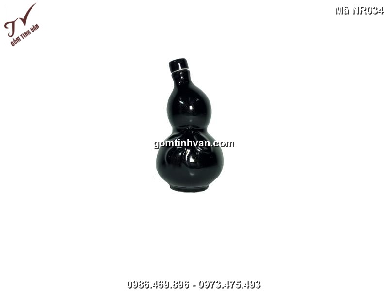 Nậm rượu gốm sứ bát tràng - 0,5 lít - NR034