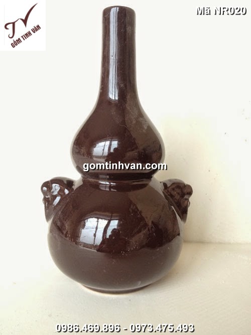 Nậm rượu hồ lô- 1lít - NR020