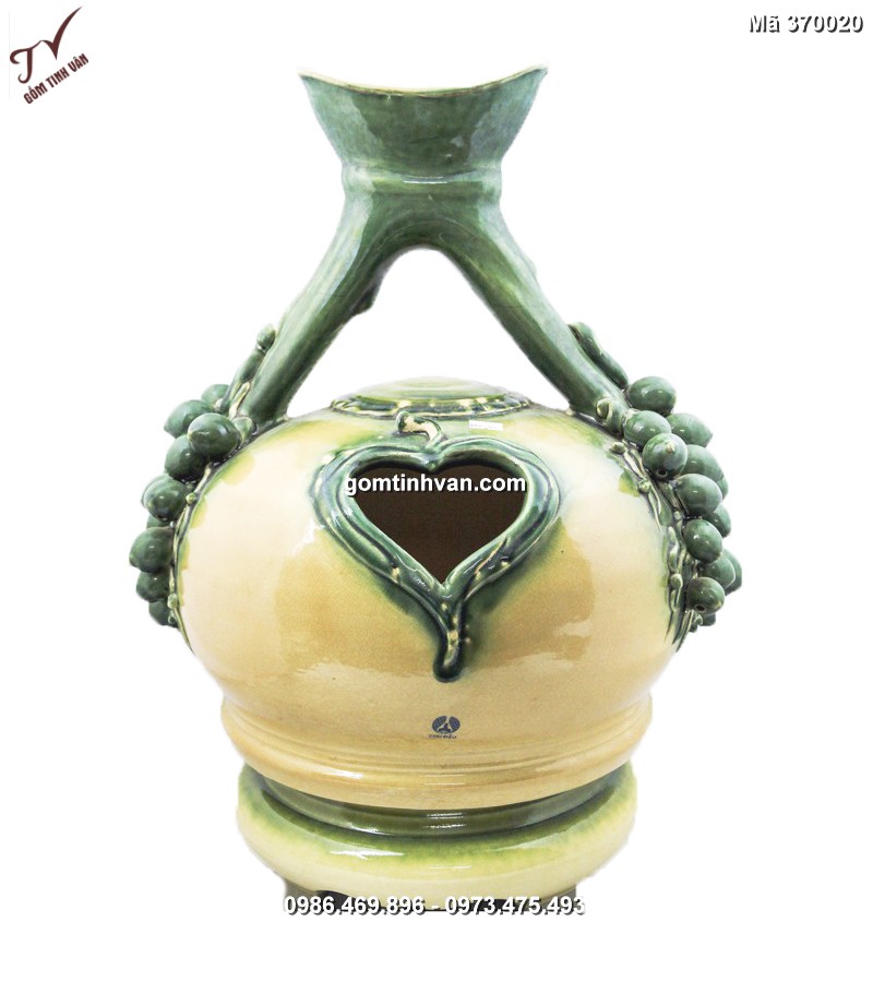 Bình vôi cổ đại đắp buồng cau - 370020