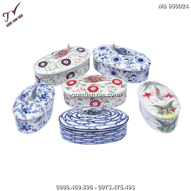 Hộp đựng mứt tết 6 chiếc - 850024