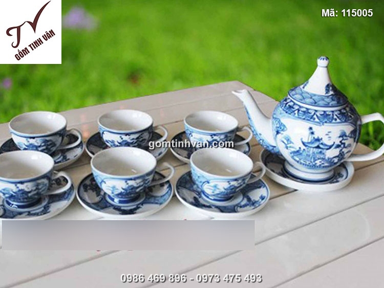 Bộ ấm chén chóp chùa - 115005