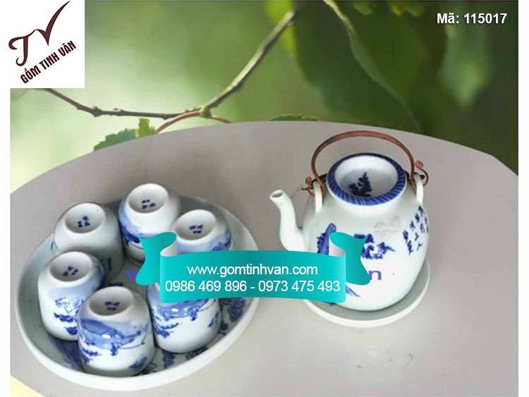 Bộ ấm chén trà đạo - 115017