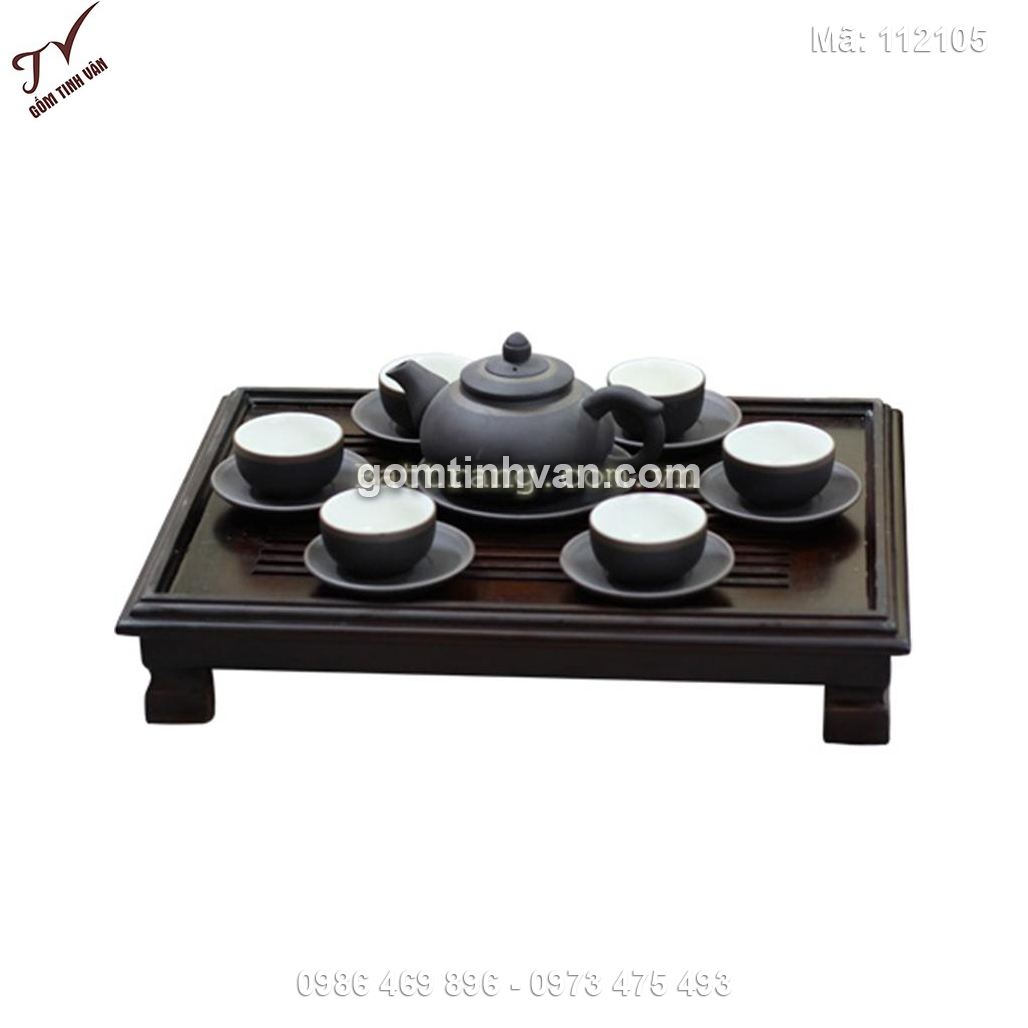 Bộ chóp số 1 chỉ bạc kèm khay- 112105