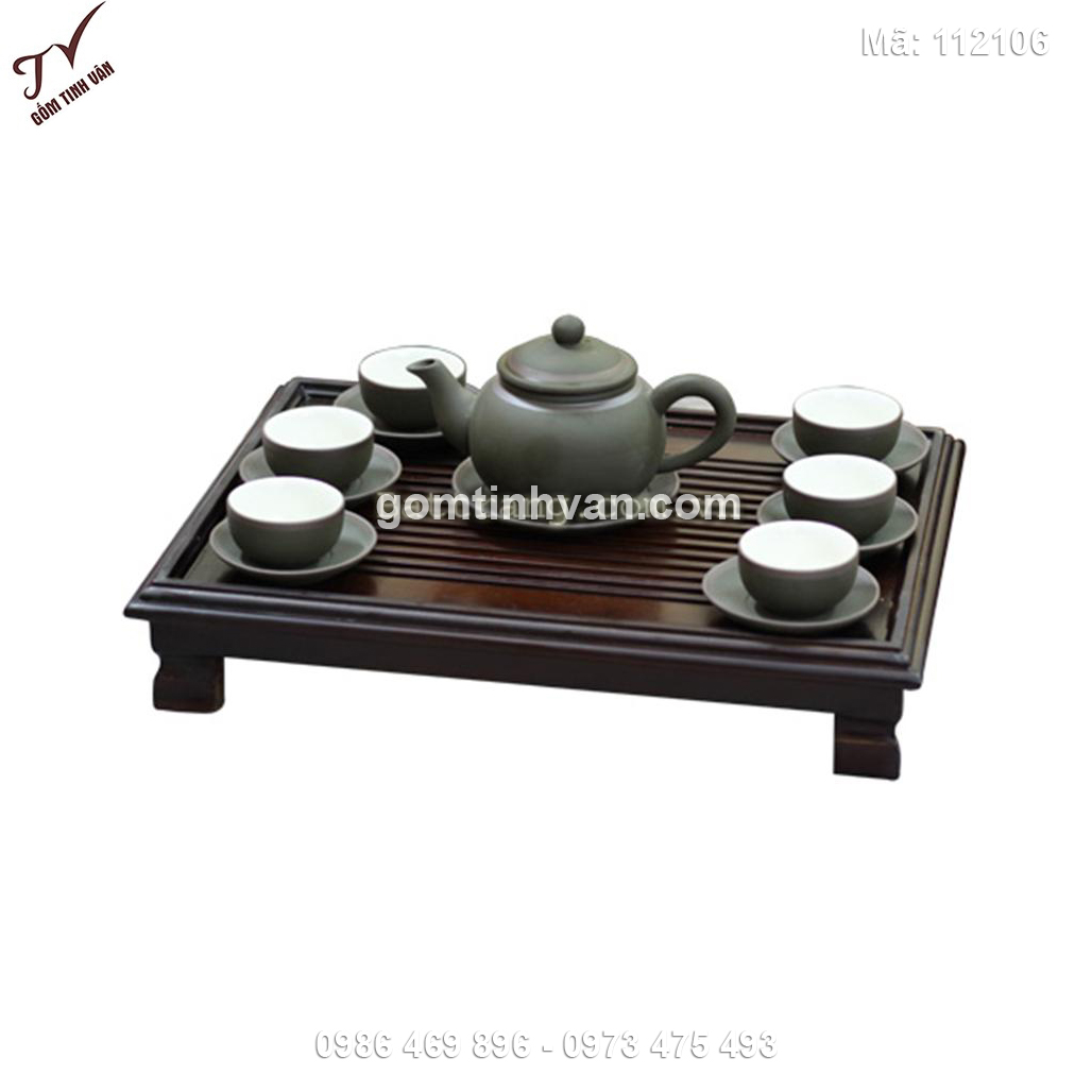Bộ chuông số 1 xanh chỉ kèm khay - 112106