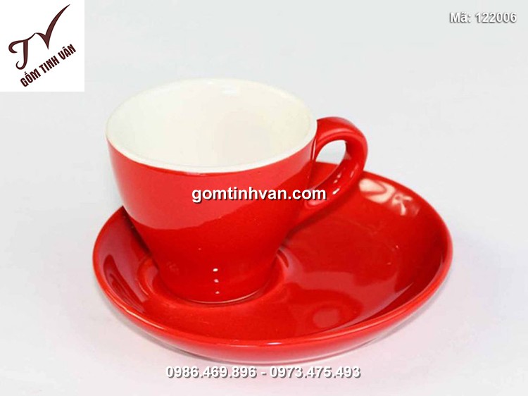 Ly sứ màu expresso - 122006