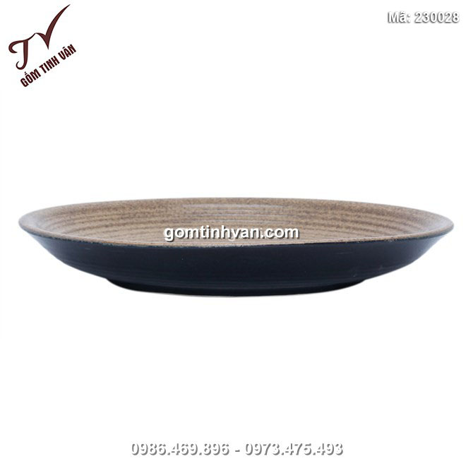 Đĩa tròn đường kính 18cm, cao 2.5cm - 230028