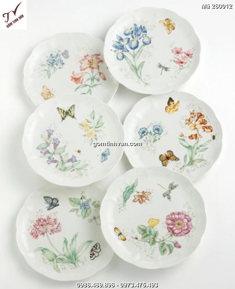 bộ bát đĩa mùa xuân - 260012