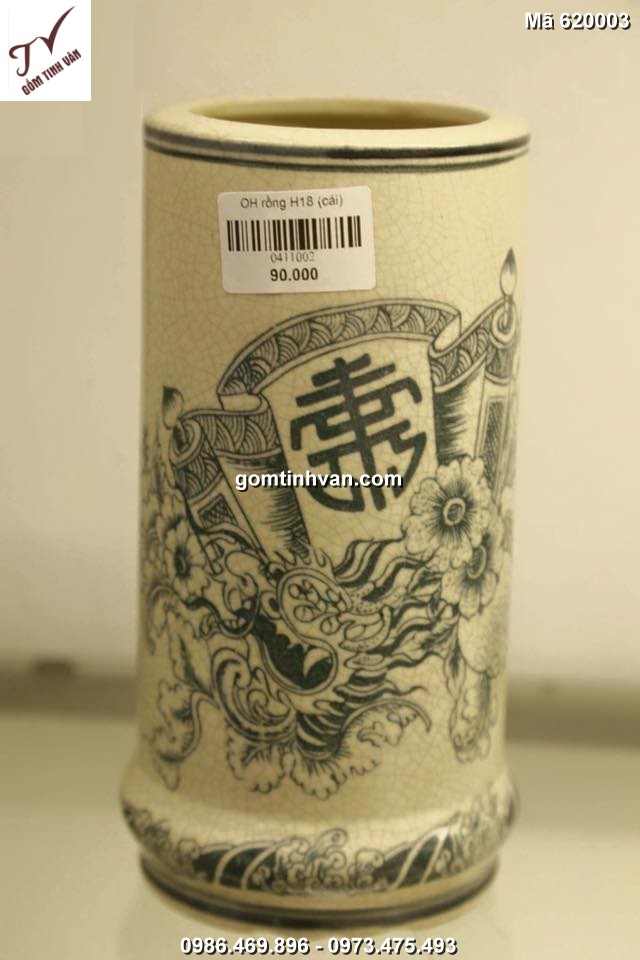 Ống hương vẽ rồng- 620003