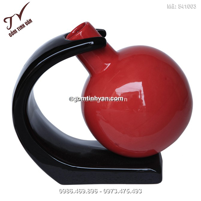 Lọ hoa trang trí chai nghiêng - 541003