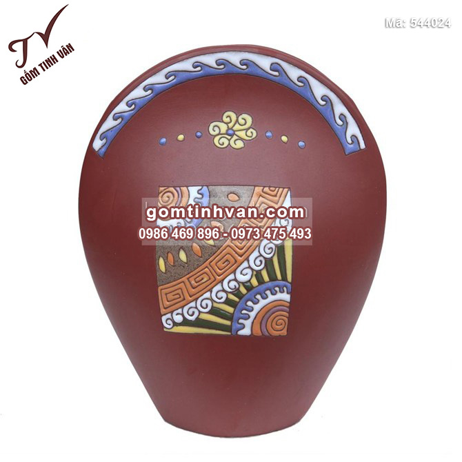 Bình gốm dáng vòng cung - 544024