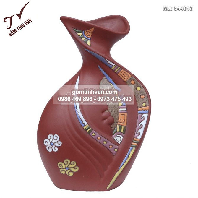 Bình gốm xoắn ốc - 544013