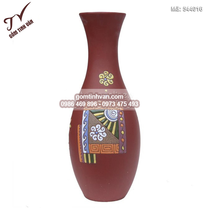 Bình gốm vòng eo - 544016