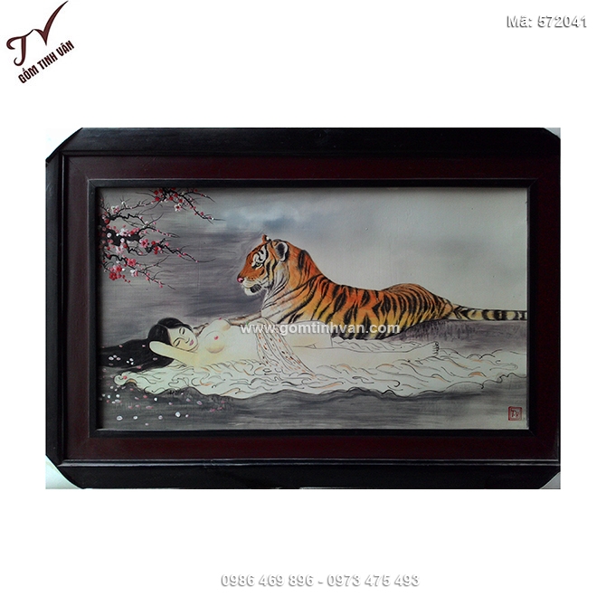 Tranh nữ chúa rừng xanh - 572041