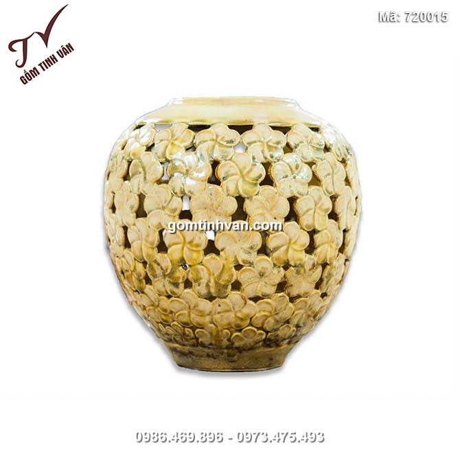 Đèn ngàn hoa gốm sứ Bát Tràng - 720015