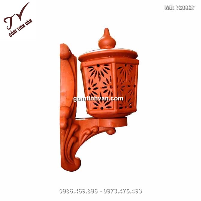 Đèn treo đỉnh gốm sứ Bát Tràng - 720027