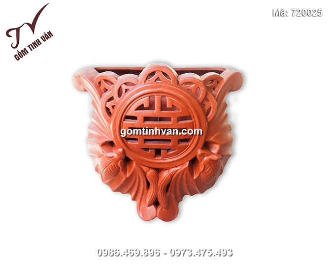 Đèn thọ rơi gốm sứ Bát Tràng - 720025