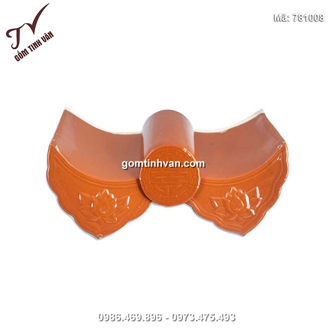 Riềm sen đỏ vàng - 781008