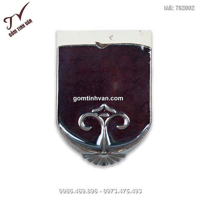 Ngói mũi hài cổ họa tiết - 782002