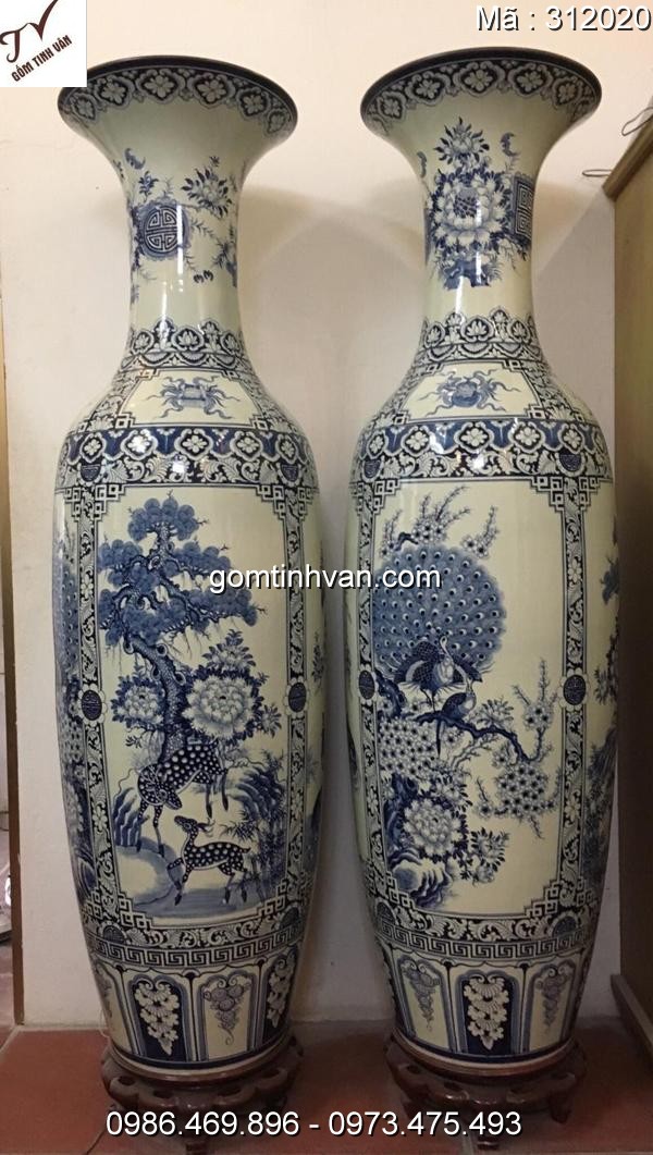 Lọ lục bình gốm sứ bát tràng - 312020