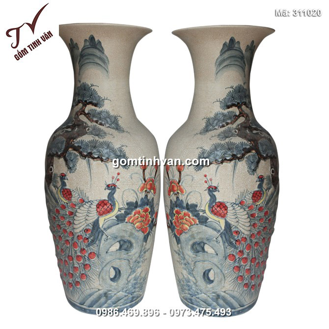 Tiểu lộc bình vẽ tùng công - 311020