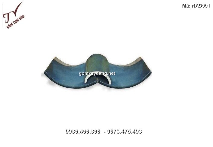 Ngói âm dương xanh giả đá- NAD001