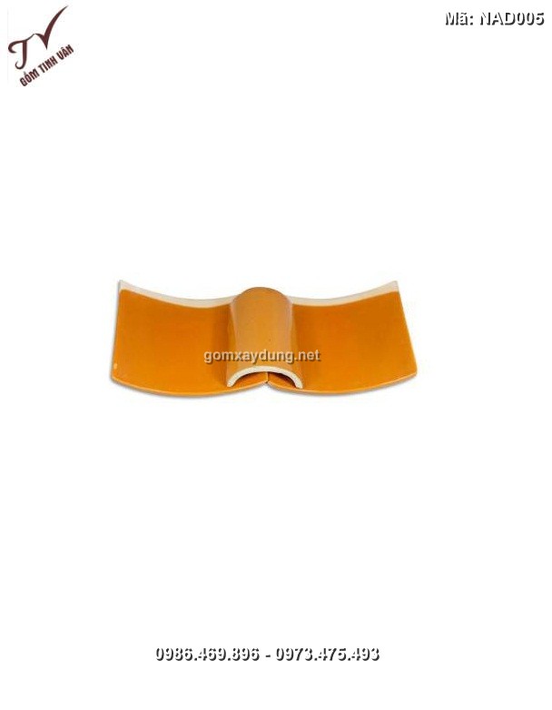 Ngói âm dương mini (vàng bóng) - NAD005