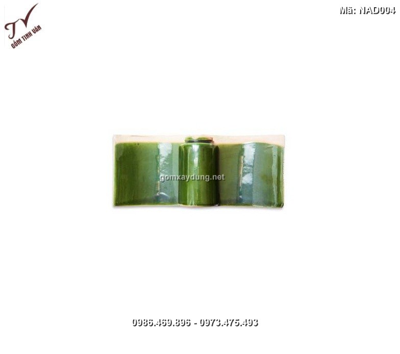 Ngói âm dương trung (xanh đồng)- NAD004