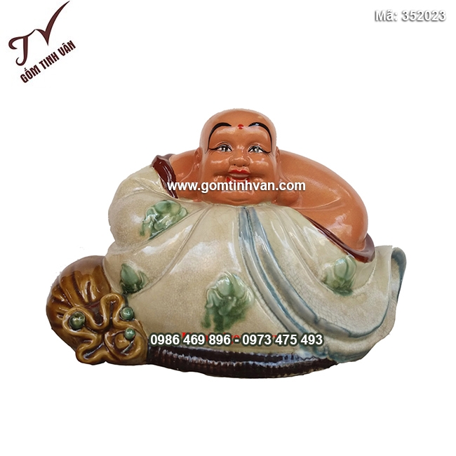 Tượng Di Lặc no đủ cao 28cm - 352023