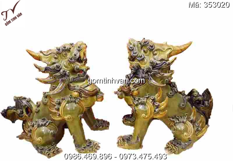 Nghê gốm sứ bát tràng - 353020