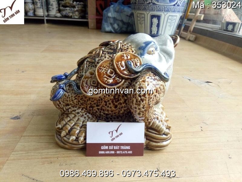 Tượng phong thủy gốm sứ bát tràng - 353024