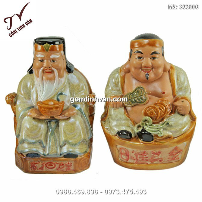 Tượng Thần Tài - Thổ Địa - 22cm - 353006