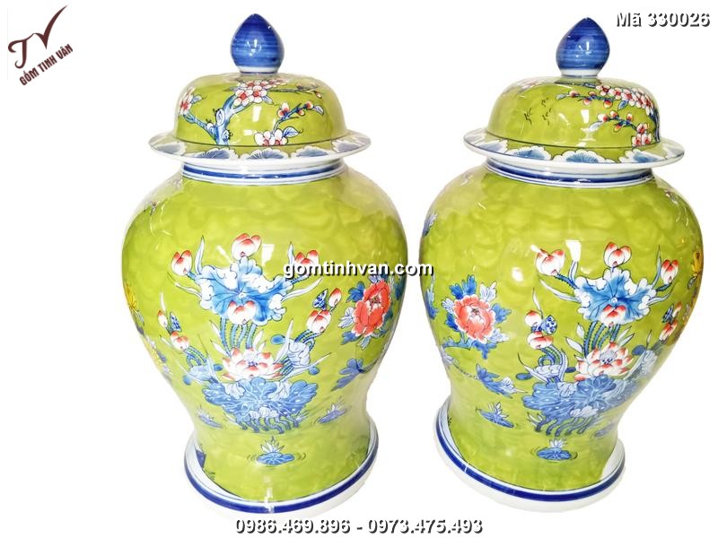 Chóe tài lộc gốm sứ bát tràng - 20 lít - 330026