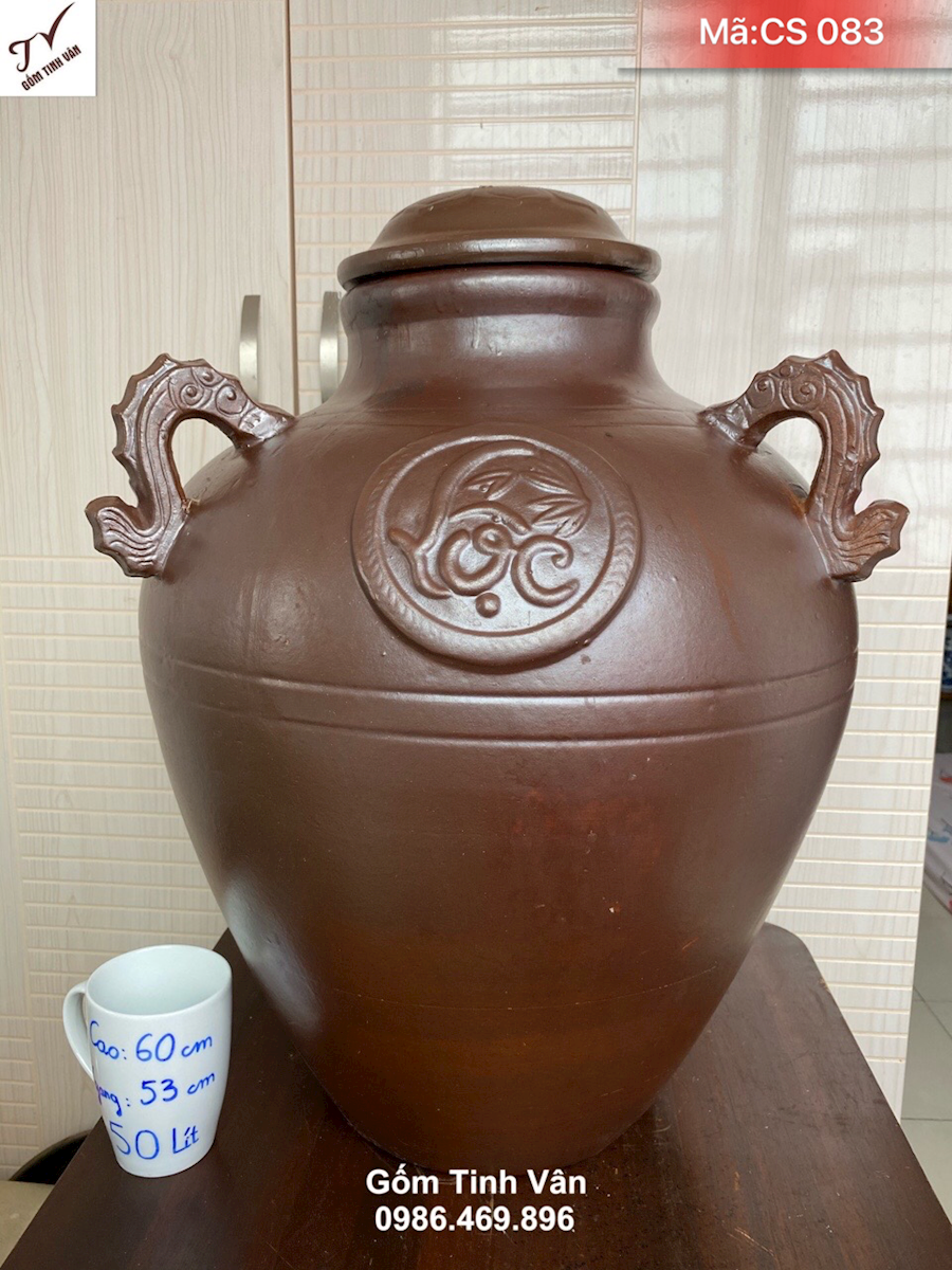 BẢNG GIÁ chum sành 50-70 lit