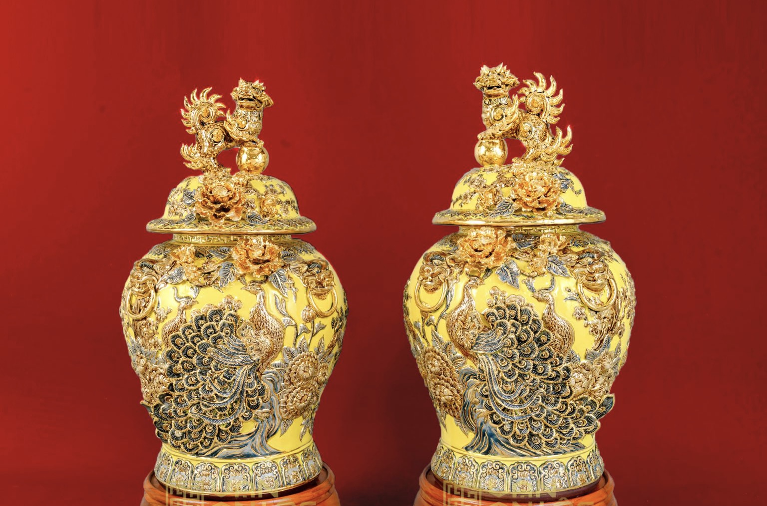 10 Mẫu chóe tài lộc phong thủy rát vàng 24 k, mã 330060, gốm sứ bát tràng tinh vân cao cấp