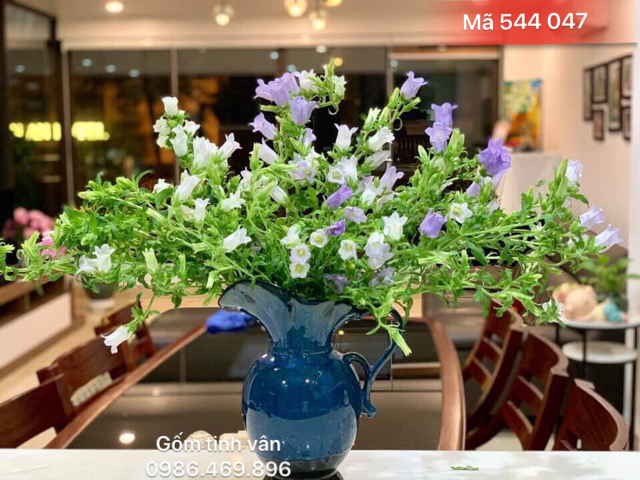 Bình gốm men hoả biến, cắm hoa nghệ thuật, mã 544047, đẹp nhất,gốm sứ bát tràng, tinh vân