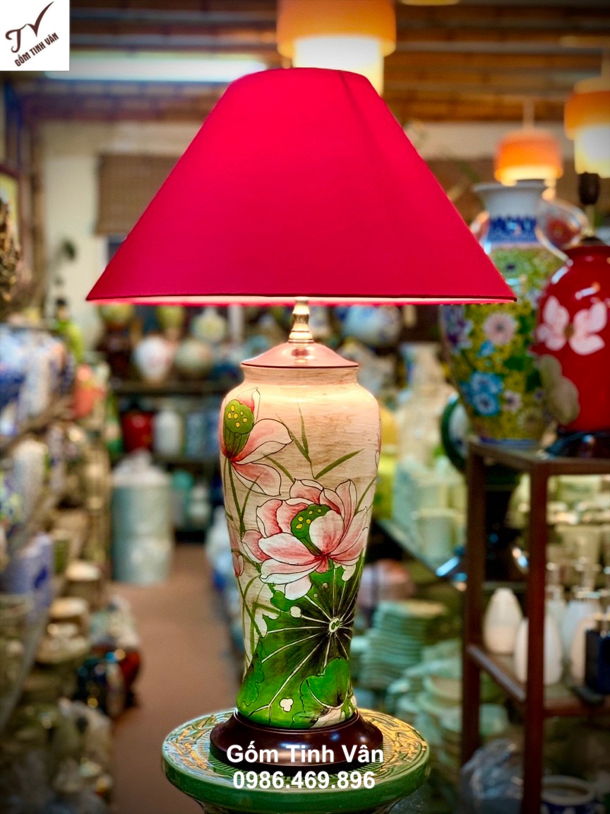 Video các mẫu đèn ngủ đẹp nhất 2021-2022-gốm bát tràng tinh vân