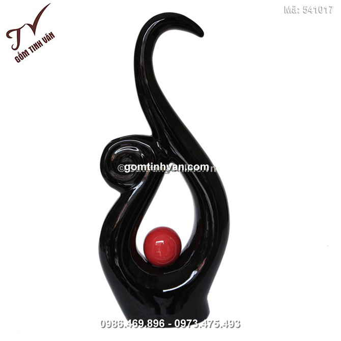 Lọ hoa trang trí móc câu - 541017