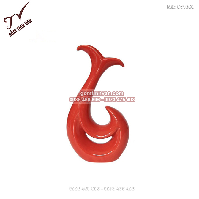 Bình trang trí cá heo - 541056