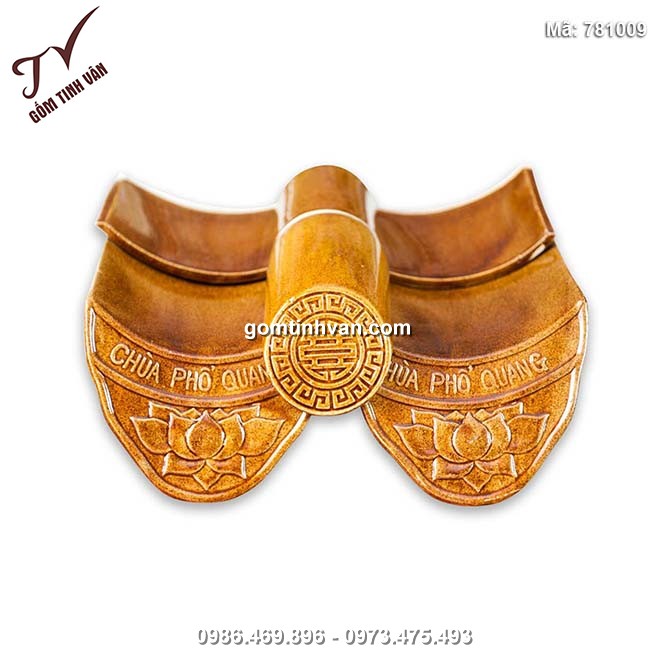 Riềm sen bầu gốm bát tràng tinh vân - 781009